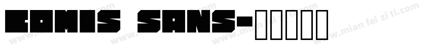 comis sans字体转换